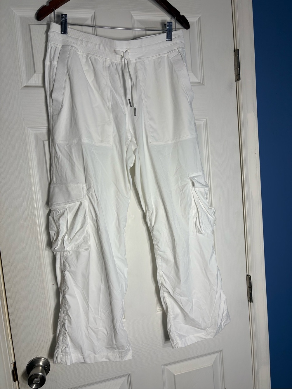 lululemon athletica White Cargo Jogger Pants